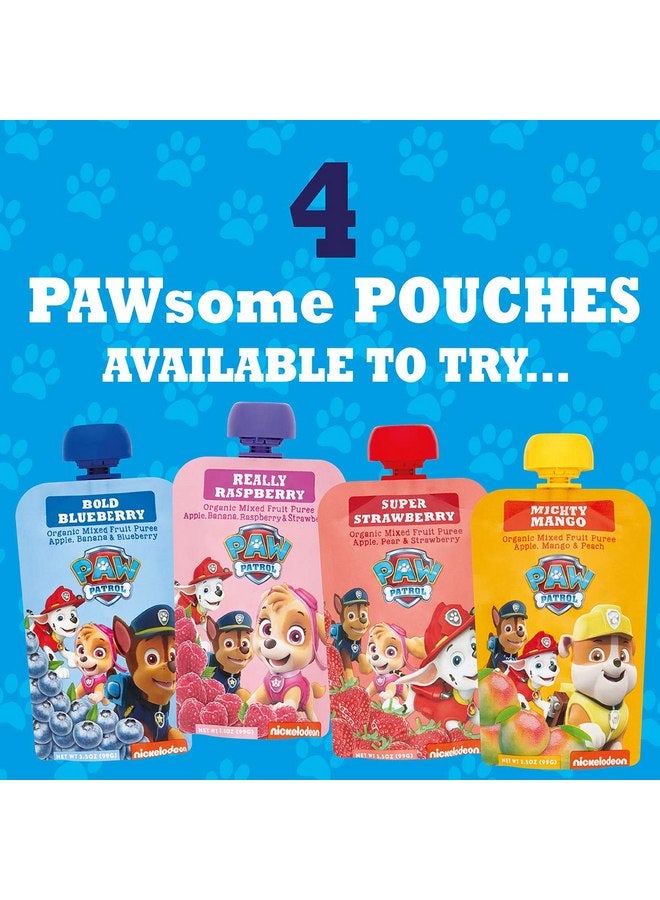 pumpkin tree Paw Patrol Bold Blueberry Organic Mixed Fruit Squeeze Pouch, 3.5 Ounce (Pack of 10) - Image 4