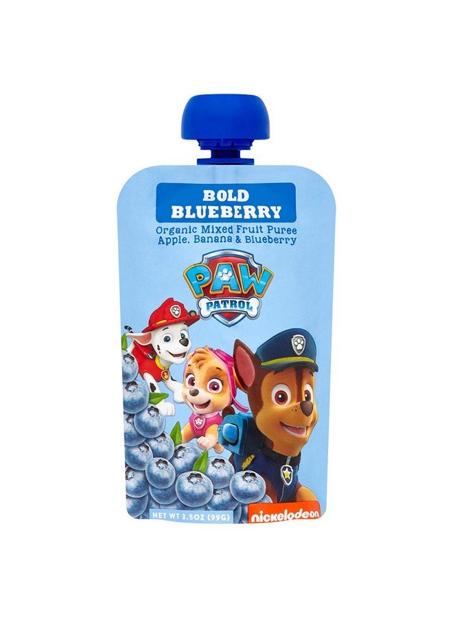 pumpkin tree Paw Patrol Bold Blueberry Organic Mixed Fruit Squeeze Pouch, 3.5 Ounce (Pack of 10) - Image 1