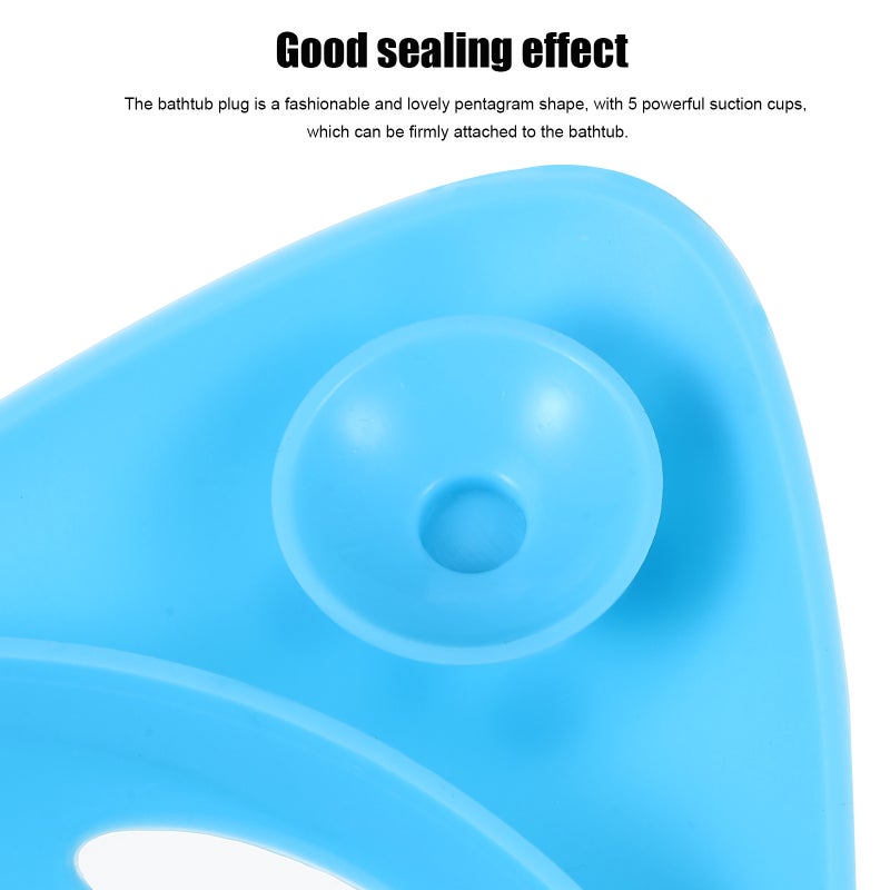 🚽 غطاء مصرف دش من السيليكون مع سدادة حوض مرنة ومزودة بأكواب شفط قوية للحمامات - Image 4