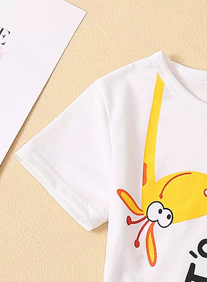 Toddler Boys Cartoon & Slogan Graphic Tee  - Image 4