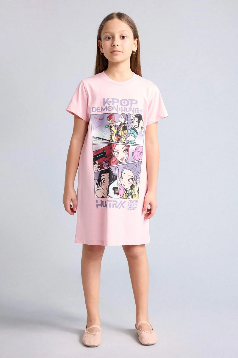 ديفاكتو Short Sleeve Dress