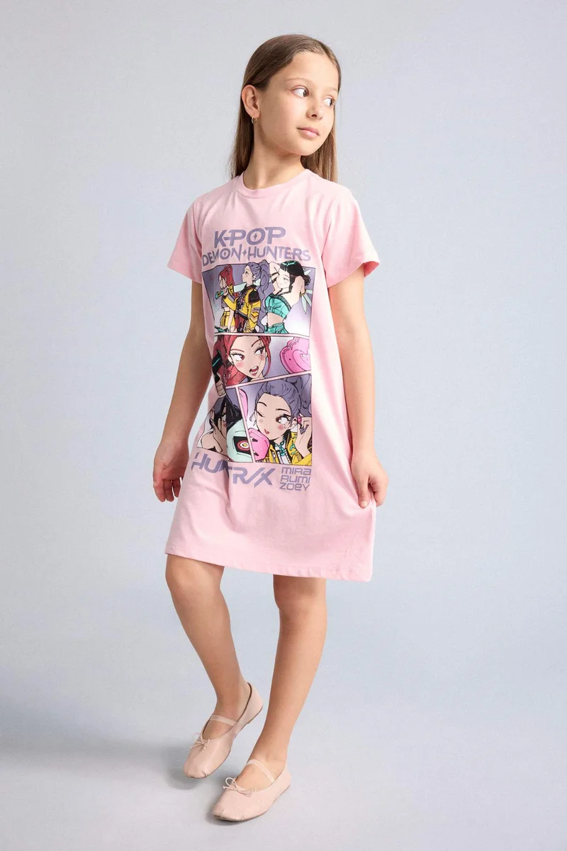 ديفاكتو Short Sleeve Dress