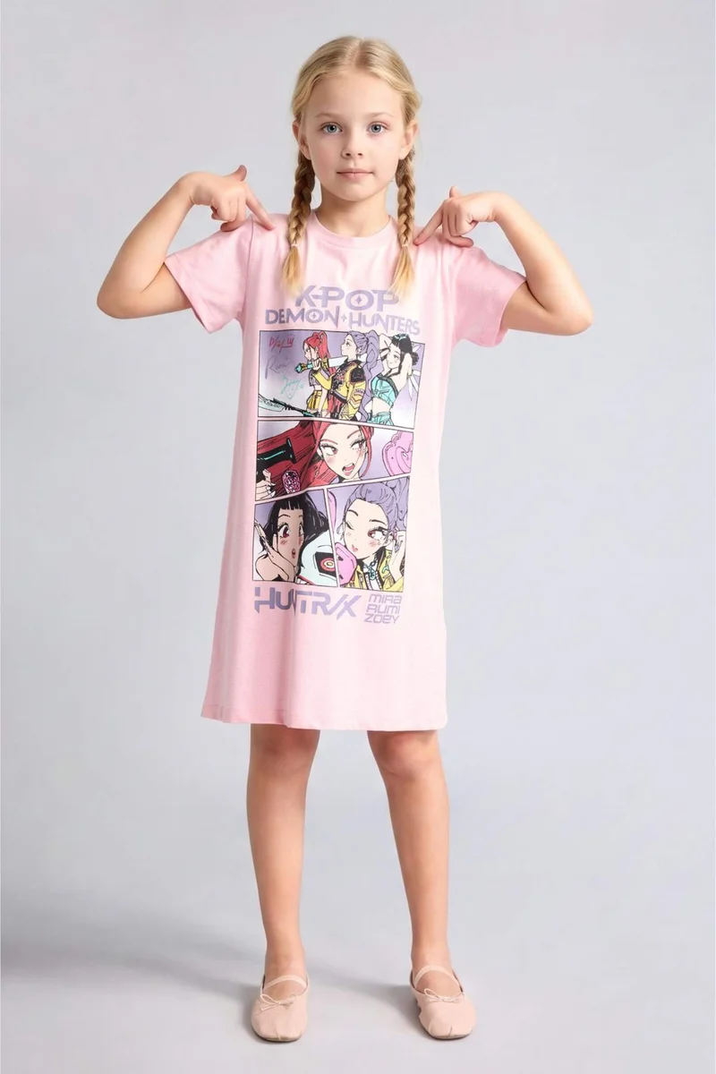 ديفاكتو Short Sleeve Dress