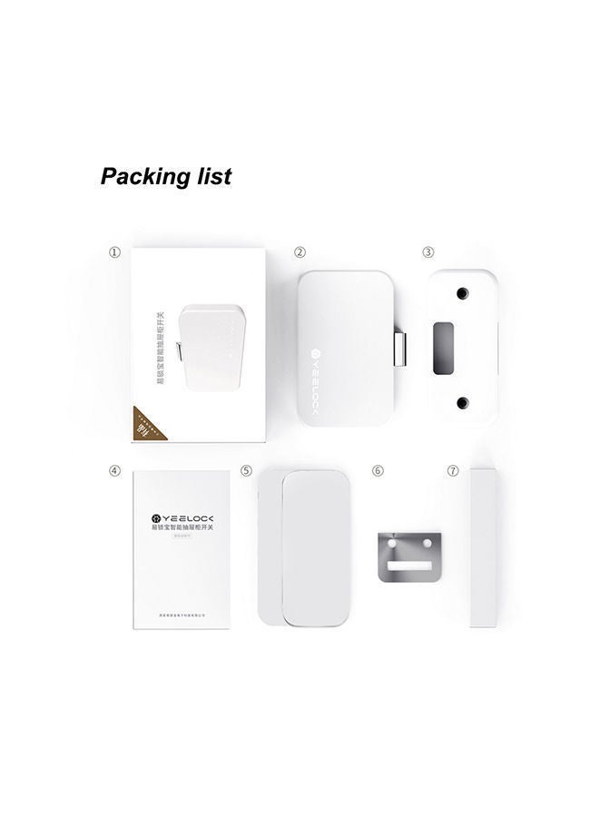 NIBEMINENT Intelligent Drawer Lock White - Image 3