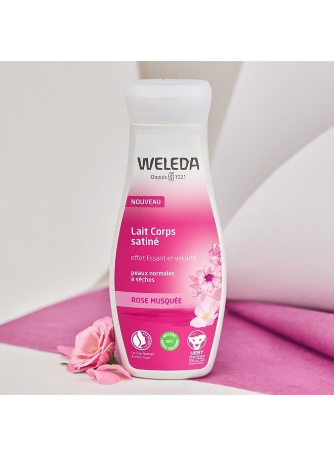 Weleda Pampering Wild Rose Body Lotion, Plant Rich Moisturizer with Wild Rose Oil, Jojoba Oil and Shea Butter, 6.8 Fl Oz (Pack of 1) - Image 4