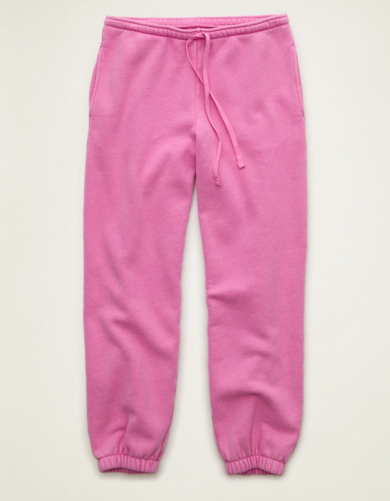 American Eagle AE Everyday Luxe Low-Rise Baggy Jogger - Image 4