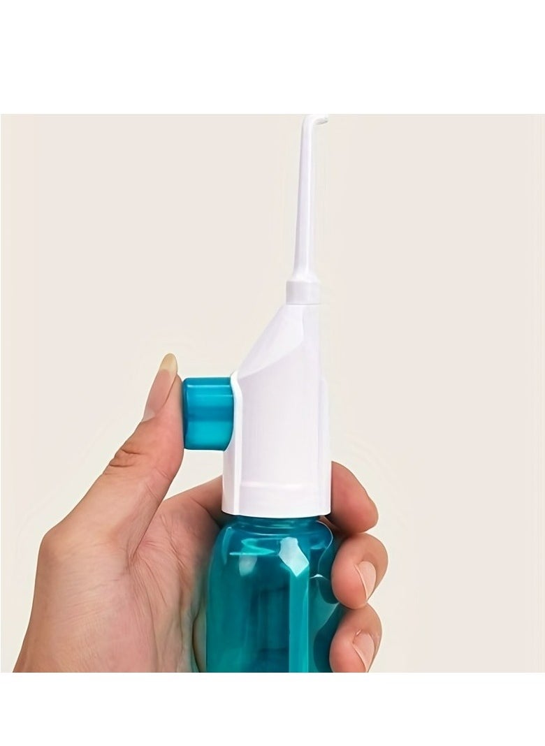 Generic 1pc Portable Dental Water Flosser - High-Pressure Oral Irrigator with 90ML Waterproof Tank - Deep Teeth Cleaner & Tongue Scraper Set - Travel-Friendly Complete Oral Care Solution  - Image 5