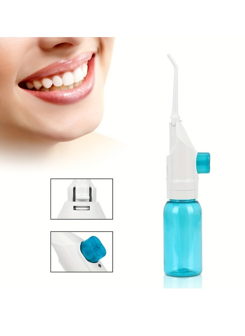 Generic 1pc Portable Dental Water Flosser - High-Pressure Oral Irrigator with 90ML Waterproof Tank - Deep Teeth Cleaner & Tongue Scraper Set - Travel-Friendly Complete Oral Care Solution  - Image 4