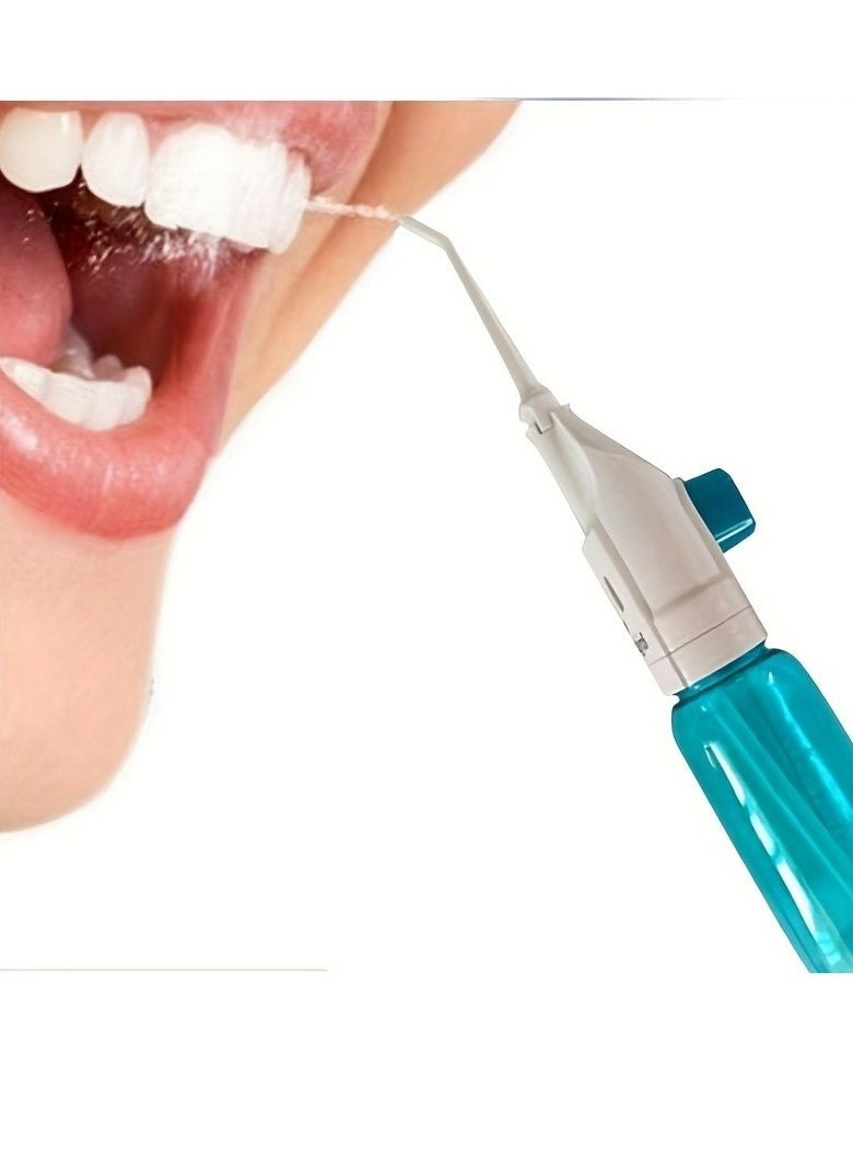 Generic 1pc Portable Dental Water Flosser - High-Pressure Oral Irrigator with 90ML Waterproof Tank - Deep Teeth Cleaner & Tongue Scraper Set - Travel-Friendly Complete Oral Care Solution  - Image 2