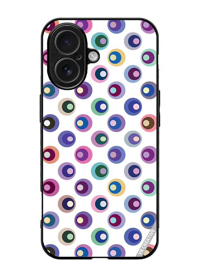 Protective Case Cover For Apple iPhone 17 Mix Pattern Design Multicolour