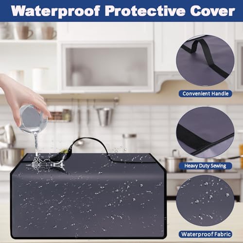 NUENSS-ROR Dust cover for Keurig Single Serve K-Cup Pod Coffee Maker, Heavy Duty Waterproof Coffee Machine Cover for Keurig K-Express, K-Mini and K-Iced Single Serve K-Cup Pod Coffee Maker (Purple) - Image 5