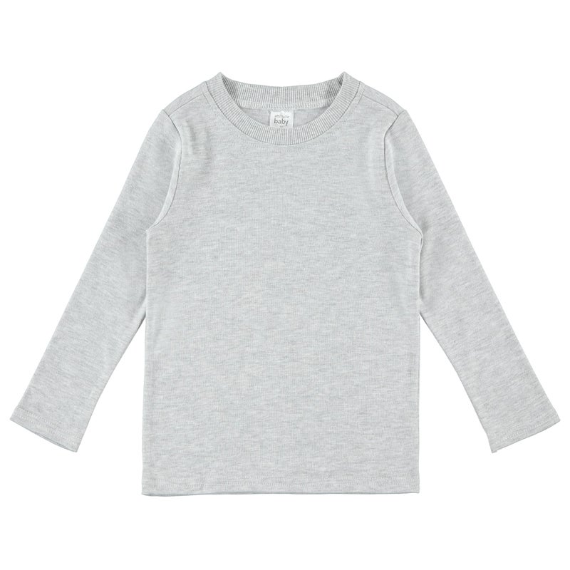 Cudlie 5-Pack Toddler Girl Long Sleeve Shirt - Basic Baby Tees, Blouses, Tops - Solid Polka Dot & Printed Tshirts, 3T - Image 3