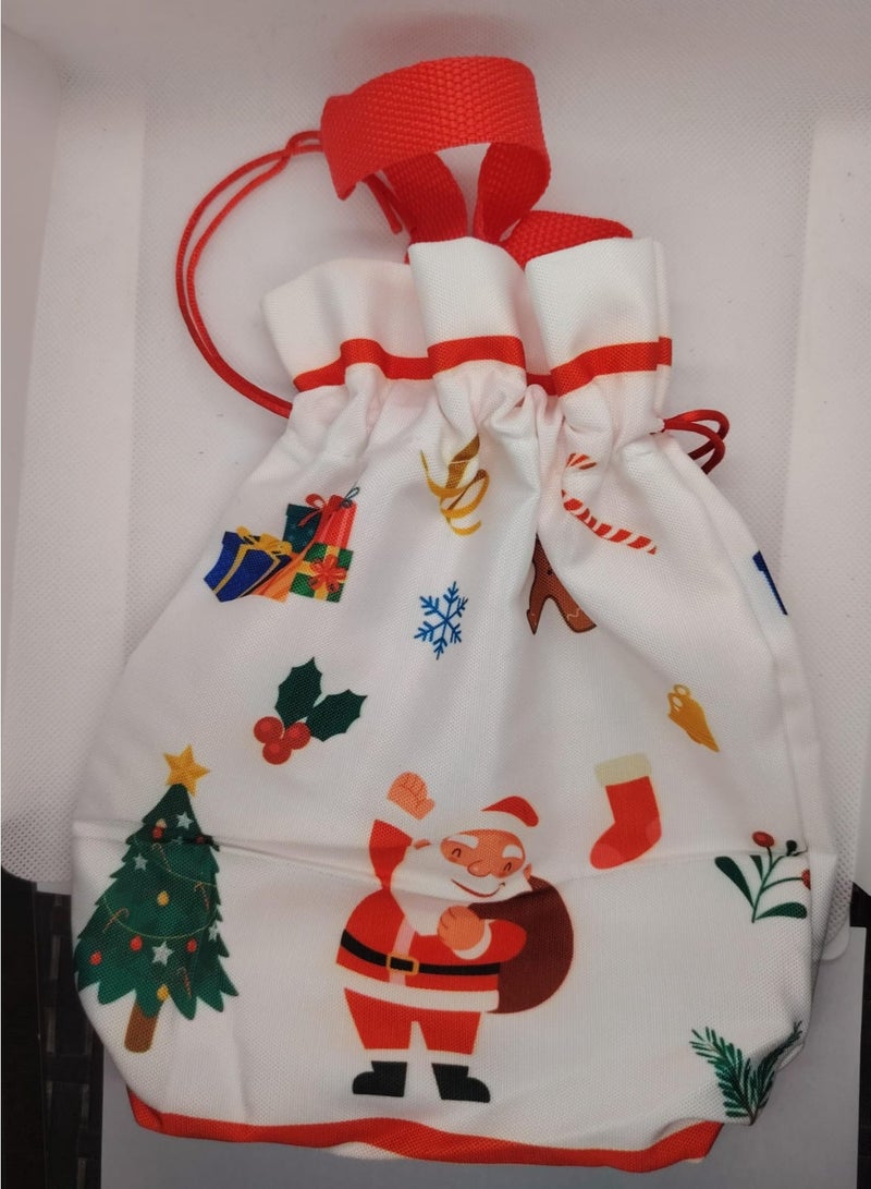 Christmas Gift Bag Personalized Drawstring Bags for Packing Christmas Gifts 28*20 - Image 4