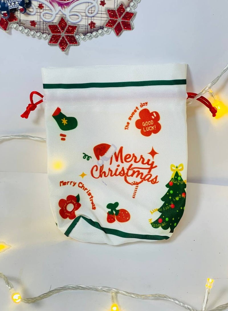 Christmas Gift Bag Personalized Drawstring Bags for Packing Christmas Gifts 28*20 - Image 1