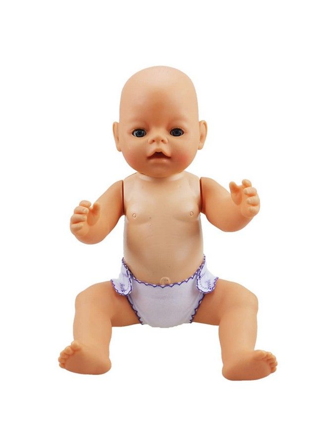 Toyvian 6Pcs Doll Diapers Baby Doll Diaper Bag Baby Doll Accessories Doll Underwear Reusable Diy Diaper - Image 4