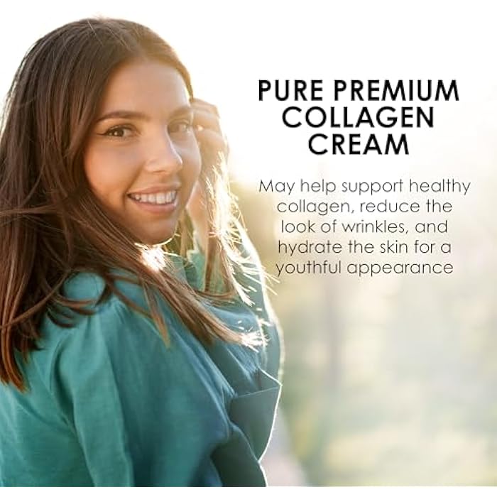 MASON NATURAL Collagen Premium Skin Cream, Women’s Anti,Aging Face & Body Daily Moisturizer for Hydration & Firmness, Pear Scent, 2 oz each (3 Pack) - Image 3