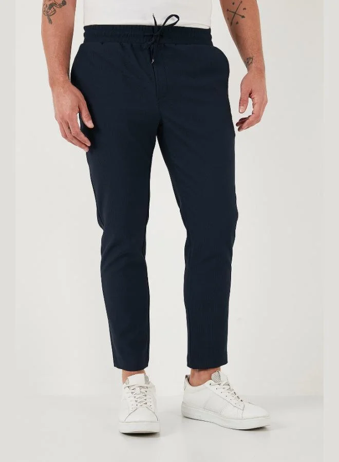 Buratti  Buratti Stretch Regular Fit Normal Waist Straight Leg Jogger Pants Men's TROUSERS CF25617953 for Men | Best Price UAE