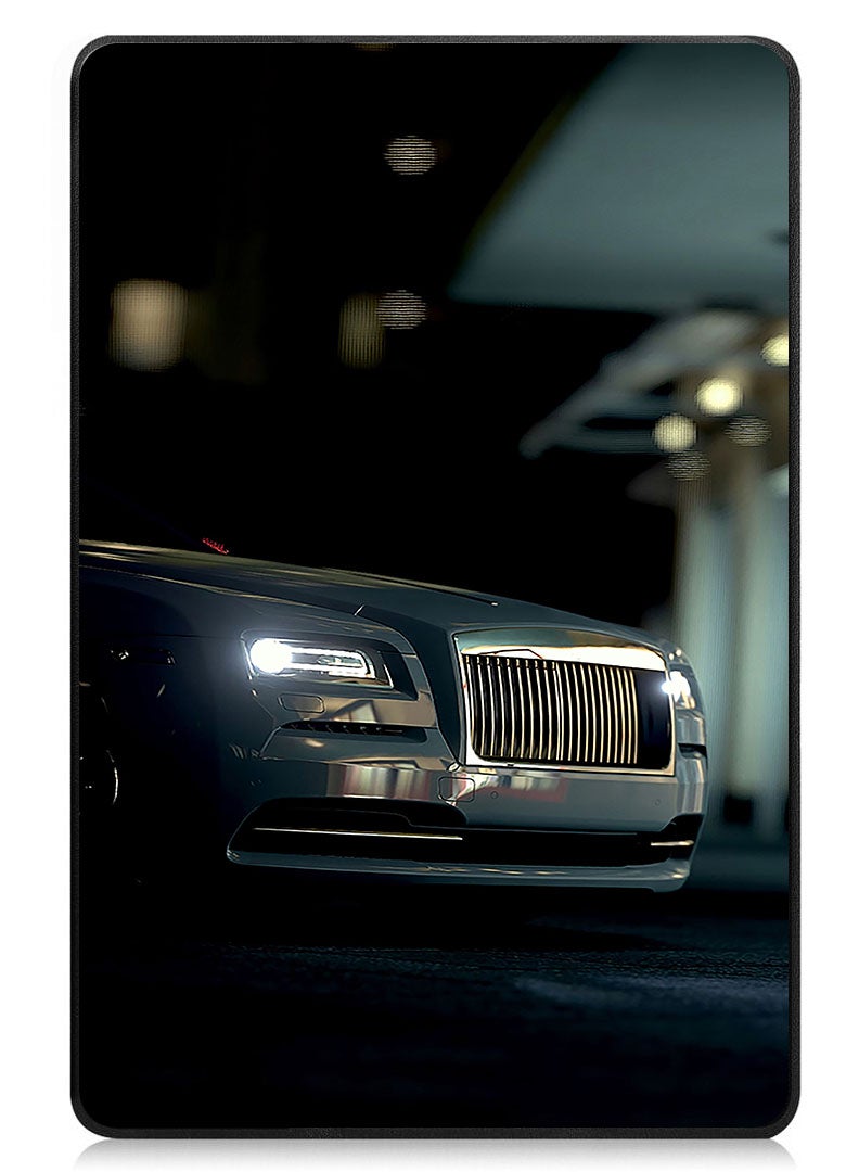 Theodor Protective Flip Case For Apple iPad Pro 11 (2024) With Trifold Stand Auto Wake Sleep Shockproof Cover Car (13) - Image 1