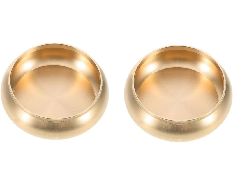 Modern 2 Pieces Chinese Style Metal Ashtray Elegant Vintage Ash Holder Light Luxury Home Office Decor Indoor Outdoor Use - Image 1