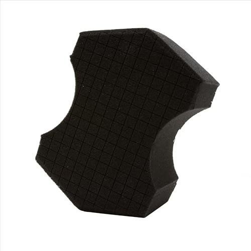 TUQO Ergonomic Diamond-Shaped Car Wash Sponge | Criss-Cross Pattern | Ultra-Soft Foam for Soap & Rinseless Wash | Ideal for Car Detailing & Cleaning – Model TQ456 - Image 1