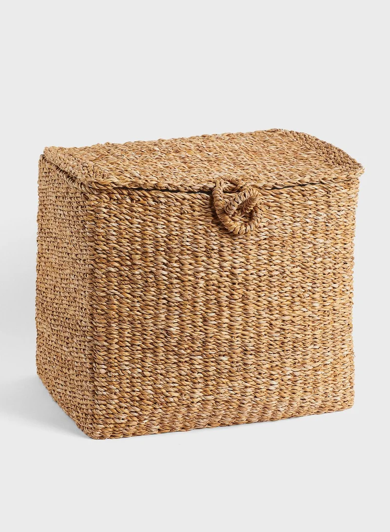 اتش اند ام Lidded Storage Basket