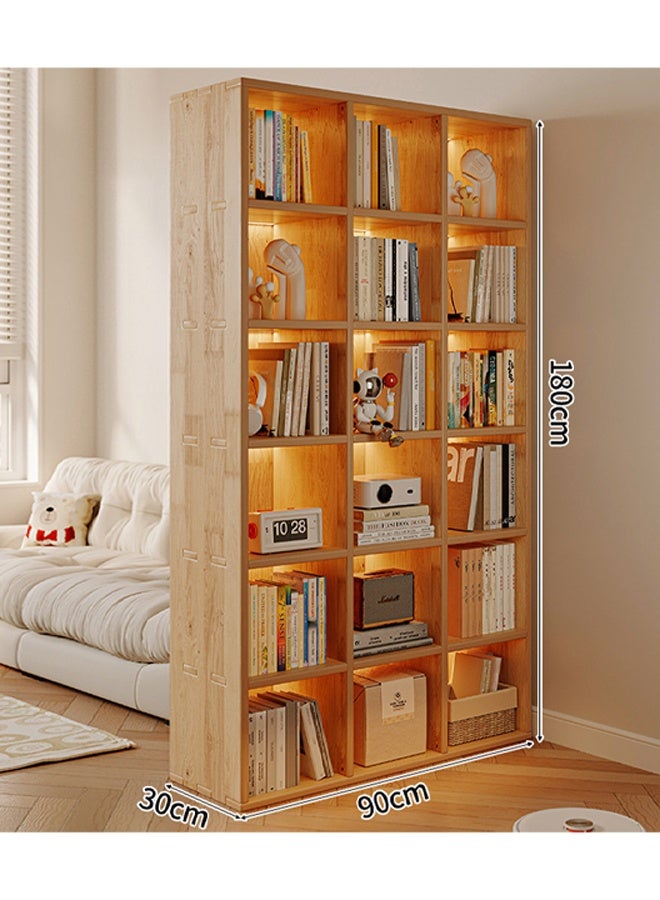 NKX Multi-Layer Storage Bookshelf Rack Stylish Living Room Home Storage & Display Cabinet  - Image 2