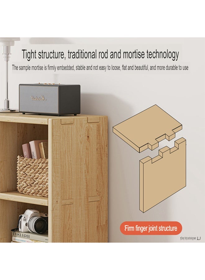 NKX Multi-Layer Storage Bookshelf Rack Stylish Living Room Home Storage & Display Cabinet  - Image 5