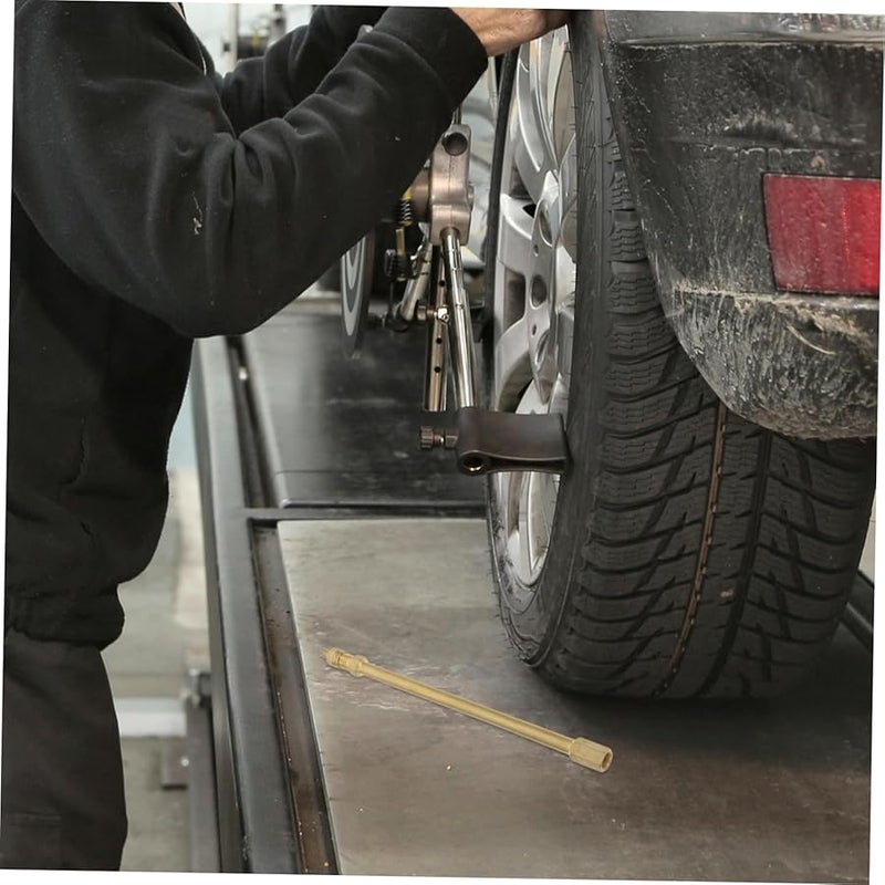 قضيب تمديد صمام الإطارات لعجلات السيارات والدراجات النارية، تصميم متين وأنيق، أداة تضخيم سهلة الاستخدام - Image 4