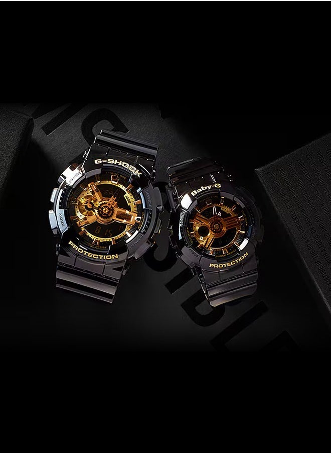CASIO - Casio G-Shock Resin Black Dial Analog-Digital Watch for Men's- GA-110GB-1A - Image 1