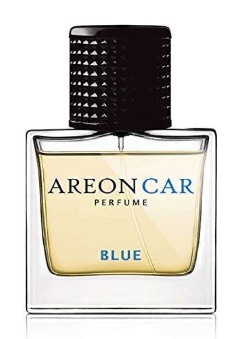AREON MCP02 Car Perfume 1.7 Fl Oz. (50ml) Glass Bottle Car Air Freshener Spray, BLUE Scent - Image 2