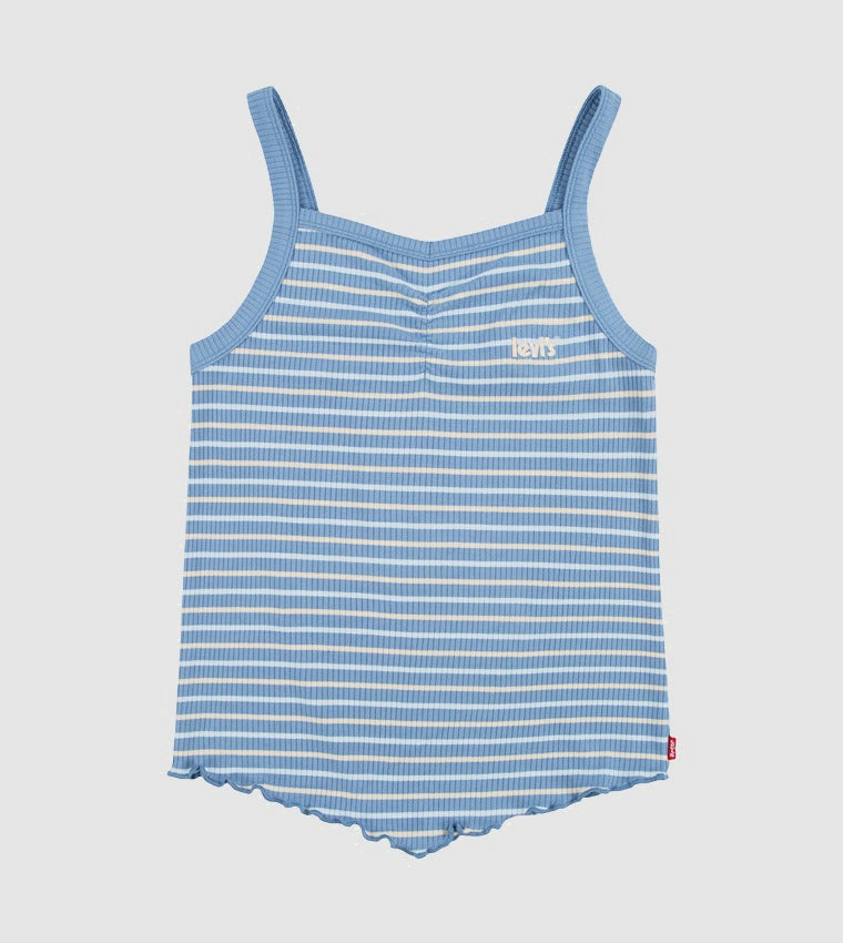 ليفايز تيشيرت ليفايز مخطط بفتحات جانبية