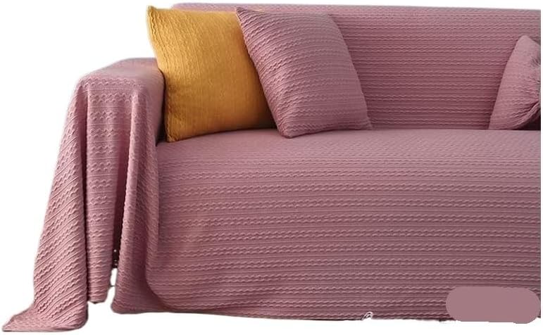 Sofa Throws Large Woven Sofa Stereoscopic Jacquard Throw for Sofa 123 Seater Bedspread and Armchair Versatile Sofa Bedspread Travel Throw(P,170 * 300cm) - Image 1
