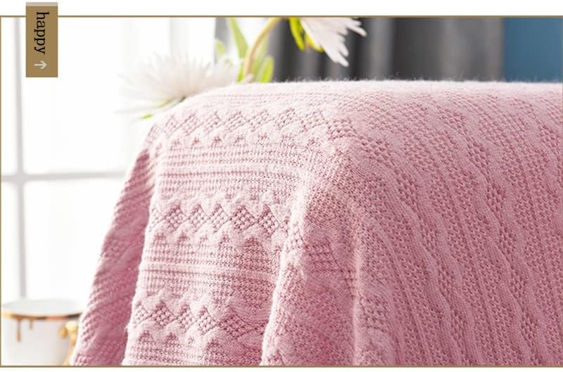 Sofa Throws Large Woven Sofa Stereoscopic Jacquard Throw for Sofa 123 Seater Bedspread and Armchair Versatile Sofa Bedspread Travel Throw(P,170 * 300cm) - Image 5