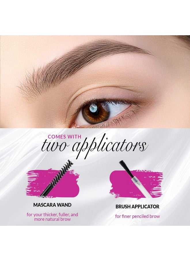 Model in a Bottle Eyebrow Sealer With Mascara And Brush Applicator For Flawless Eyebrows All Day  - Image 3