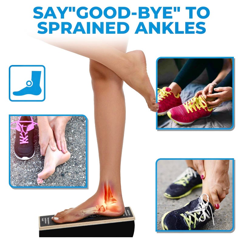 ARCHAEUS Athletic Balance Boards,Slant Board,Wobble Board,Balance Wedge for Condition Your Body and Prevent Injury - Image 3