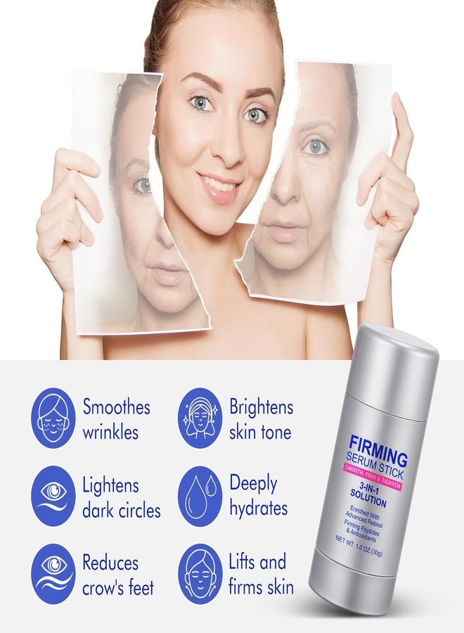 Akeeronn Advanced-Retinol Firming Serum Stick, 3-in-1 Firming Serum Stick for Women, Smooth,Tighten and Firm Face,Neck & Jawline, Reduces Wrinkles, Hydrates & Nourishes Skin (1.0 OZ) - Image 5