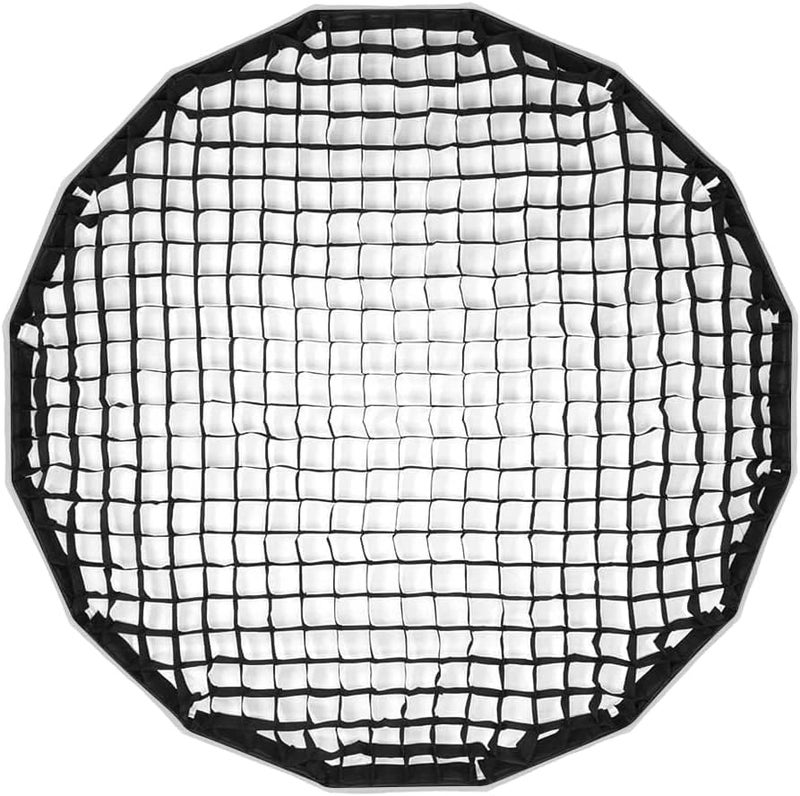 eWINNER Cross product combo compatible Portable Octagon Round Long strip rectangle Umbrella Softbox Honeycomb Grid for Softbox Studio Flash Speedlite Photography Photo Shooting Video Accessory (120CM, Round Grid) Diverse purchase options - Image 2