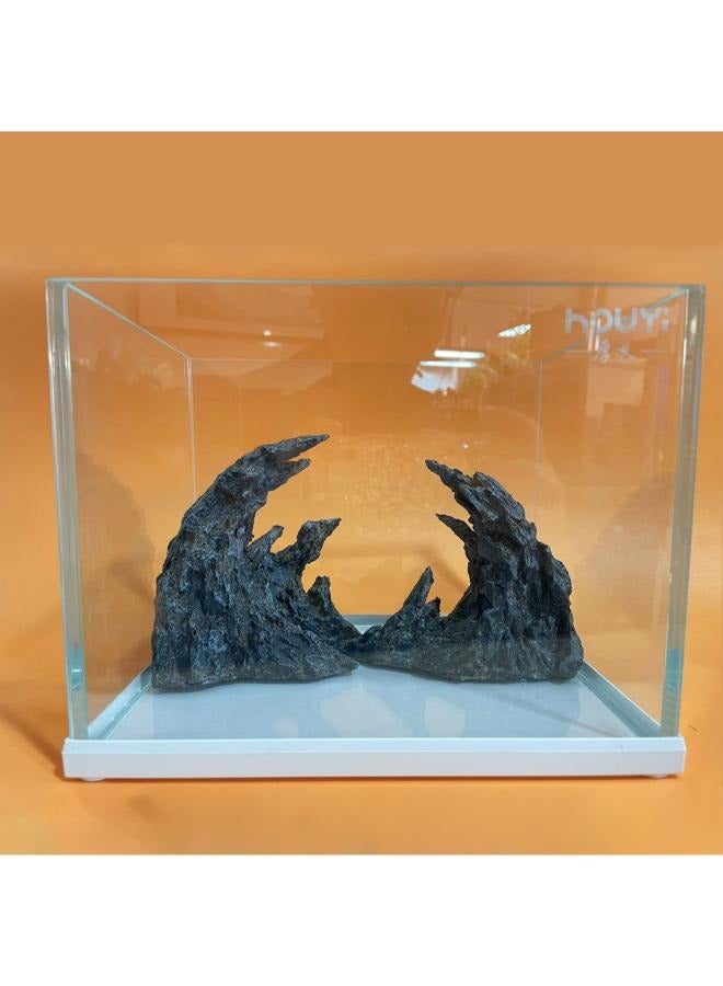 Mini Aquarium Full Set with LED Light - Image 5