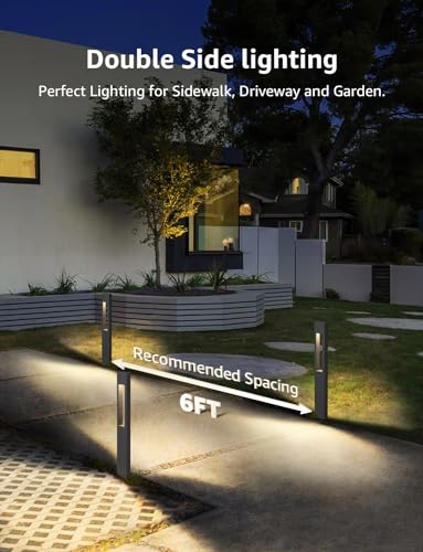 SUNVIE 3W Low Voltage Pathway Lights 3000K LED Low Voltage Landscape Lights 12V Waterproof Landscape Path Lights Low Voltage Landscape Lighting for Walkway Yard Backyard Garden ETL Listed Cord, 4 Pack - Image 4