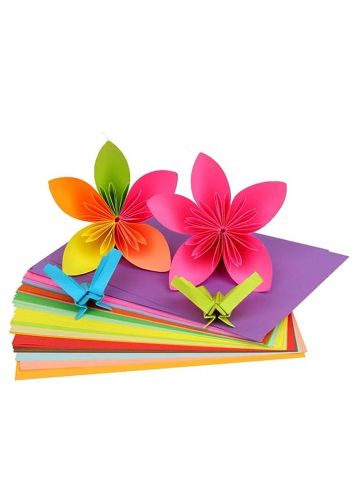 PARTNER ورق ملون بألوان قوس قزح 50 قطعة - Image 2