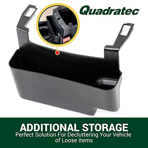 Quadratec Center Console Storage Organizer Tray Fits Jeep Wrangler JL JLU Gladiator JT 20182022 NonSlip Liner Small Item Phone Keys Money Change Holder Interior Jeep Accessories - Image 3