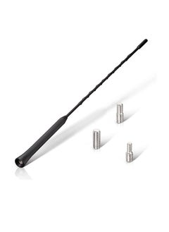 Captaintech Universal Car Aerial Replacement，AM/FM/DAB Roof Car Radio Antenna Mast，Rod Car Aerial，Screws M4 M5 M6，40cm  - Image 4