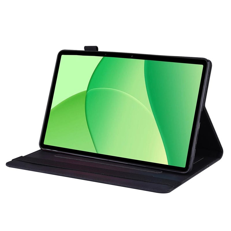 For Oppo Pad Se 11 2025 Splicing Shockproof Leather Tablet Case(Black) - Image 5