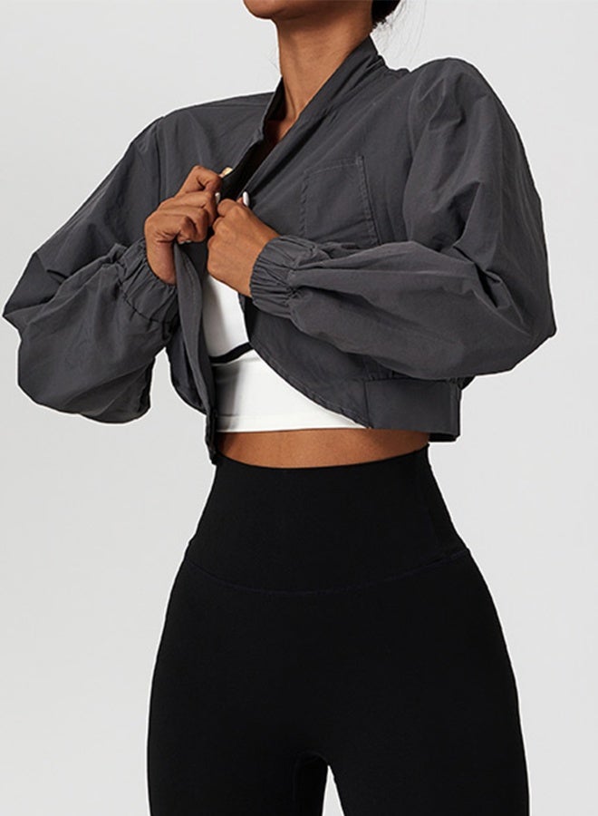 KAWN.YOGA Womens Cotton Jacket - Image 4