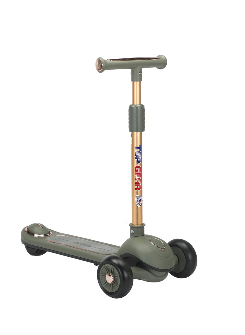 Top Gear Top Gear Kids Kick Scooter TG 8026 – Lightweight Foldable Design - Green  - Image 1