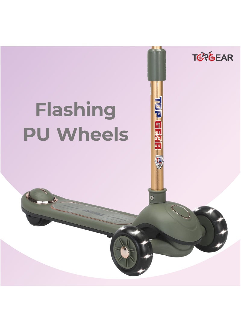 Top Gear Top Gear Kids Kick Scooter TG 8026 – Lightweight Foldable Design - Green  - Image 2