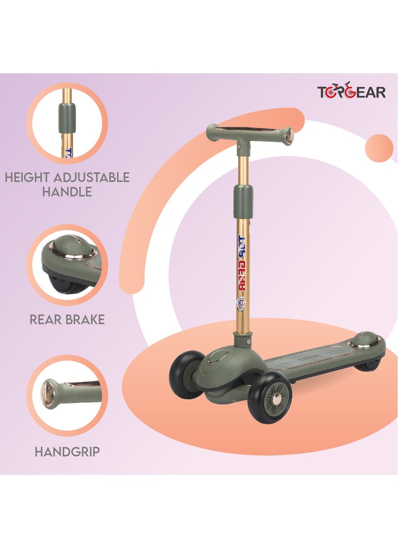 Top Gear Top Gear Kids Kick Scooter TG 8026 – Lightweight Foldable Design - Green  - Image 3