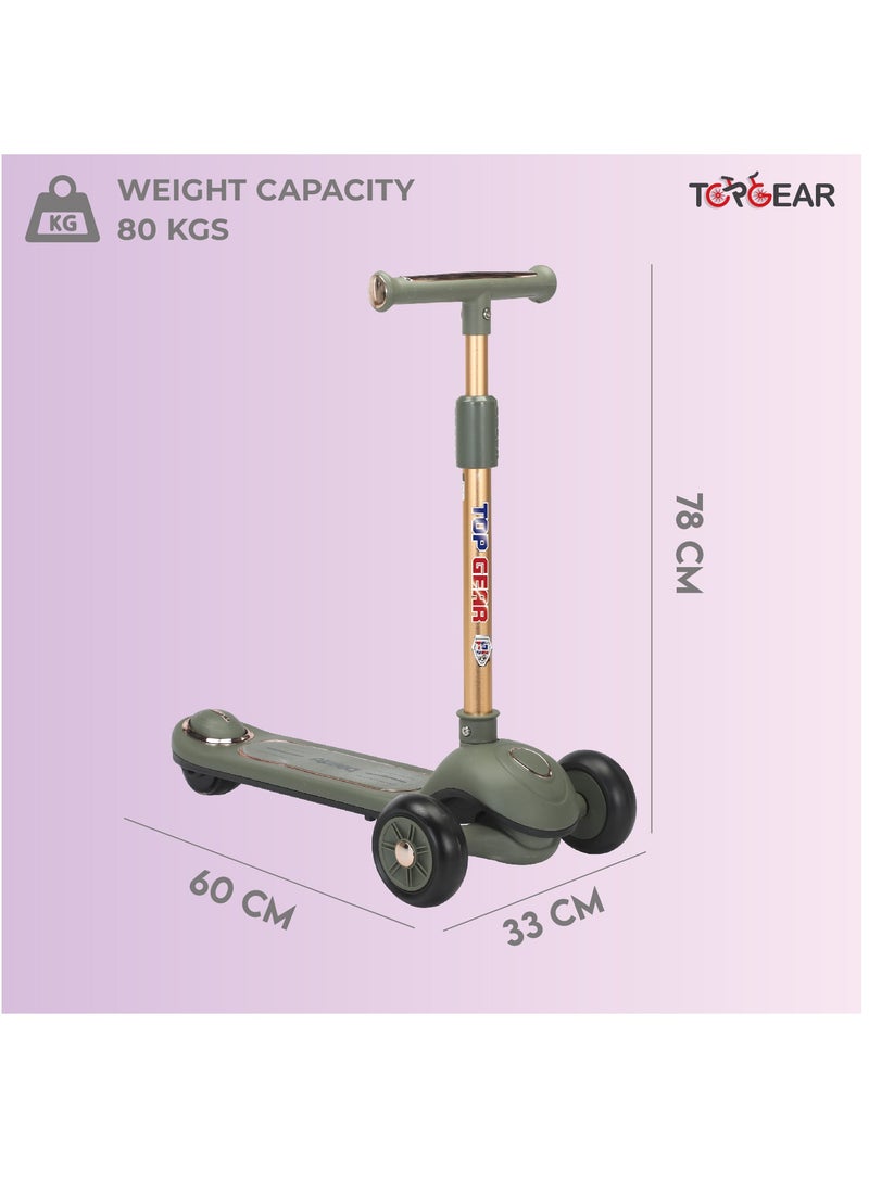 Top Gear Top Gear Kids Kick Scooter TG 8026 – Lightweight Foldable Design - Green  - Image 5