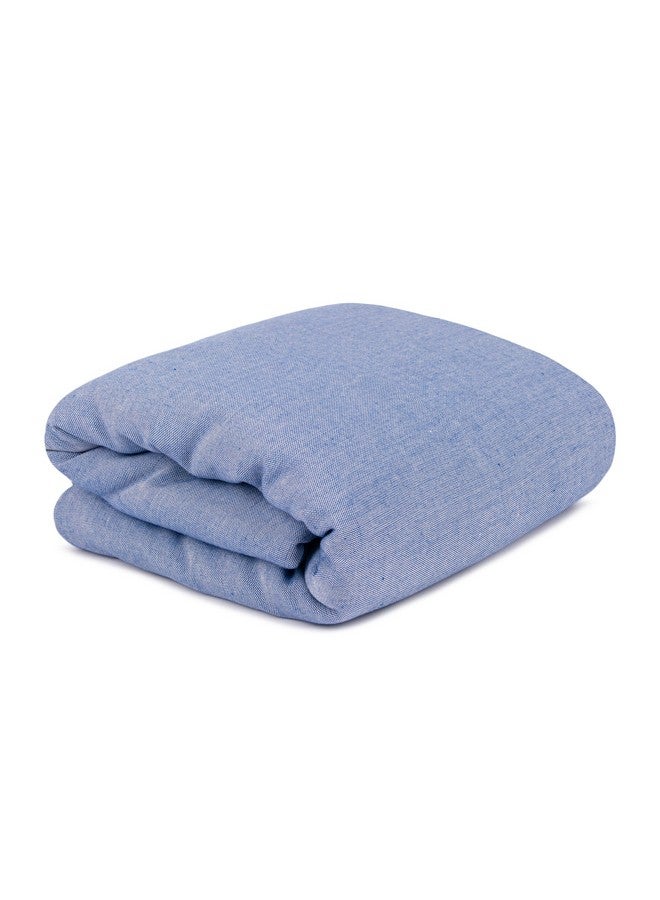 Mush Mush 100% Bamboo Summer AC Blankets | Ultra-Soft, Light Weight, Breathable & Thermoregulating Dohar 5 X 7.5 Ft (Navy, Single/Large) - Image 1