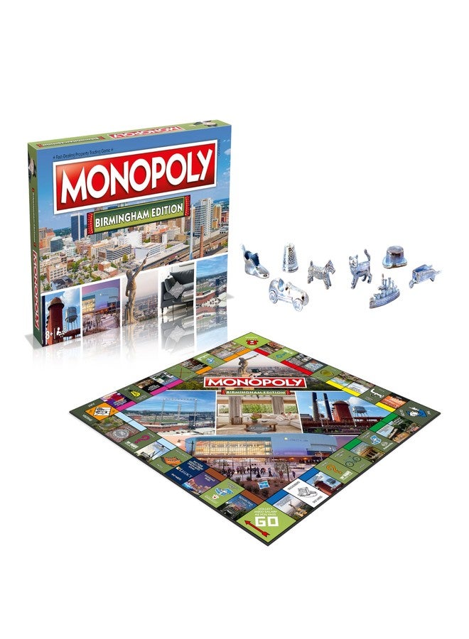 Top Trumps Monopoly Board Game Birmingham Edition: 2-6 Players Family Board Games for Kids and Adults, Board Games for Kids 8 and up, for Kids and Adults, Ideal for Game Night - Image 2